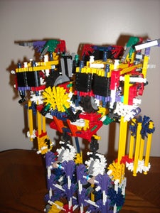 Here Are Some of My Custom and Glitched's Knex Transformers