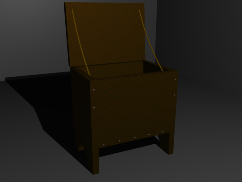 Build a Small Medieval 6-board Style Chest