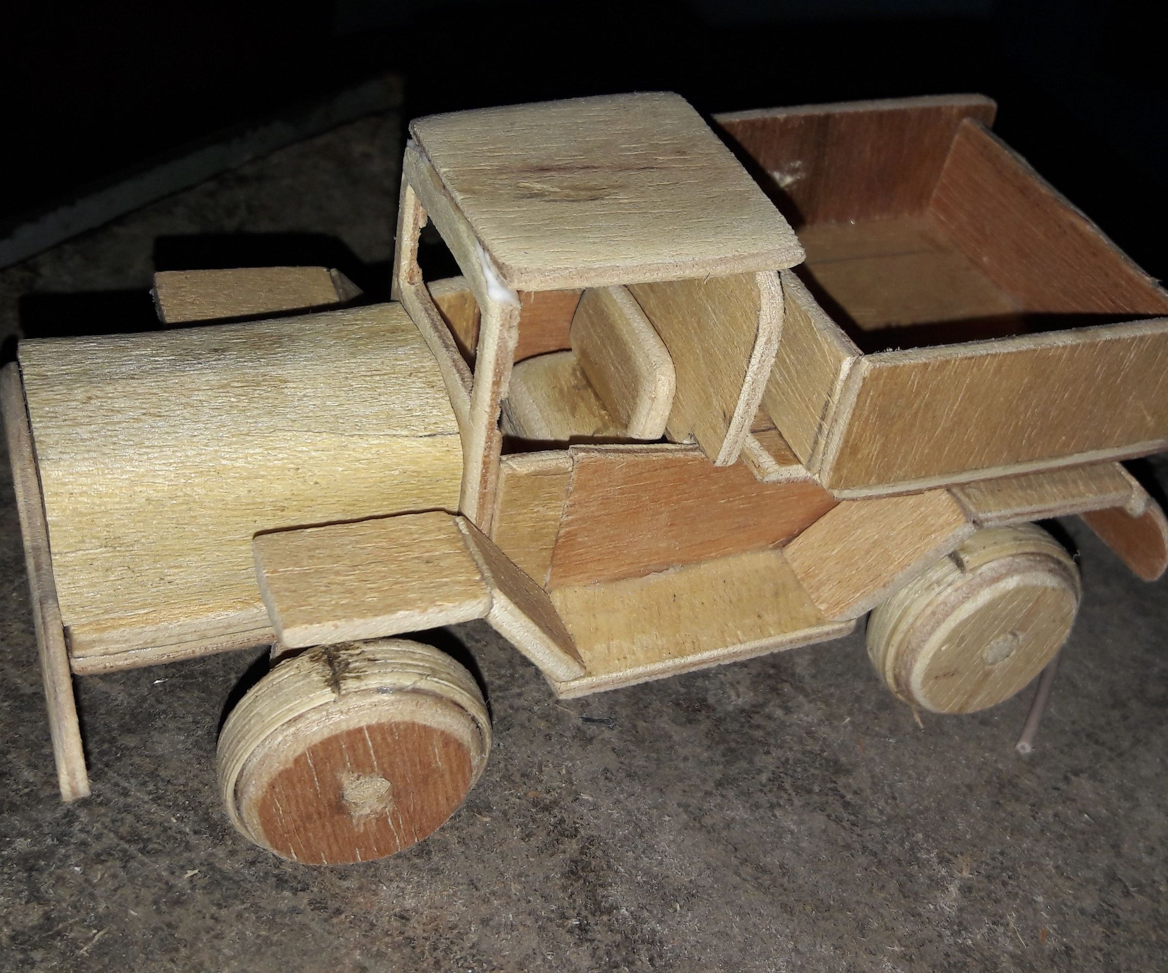 Wooden Truck