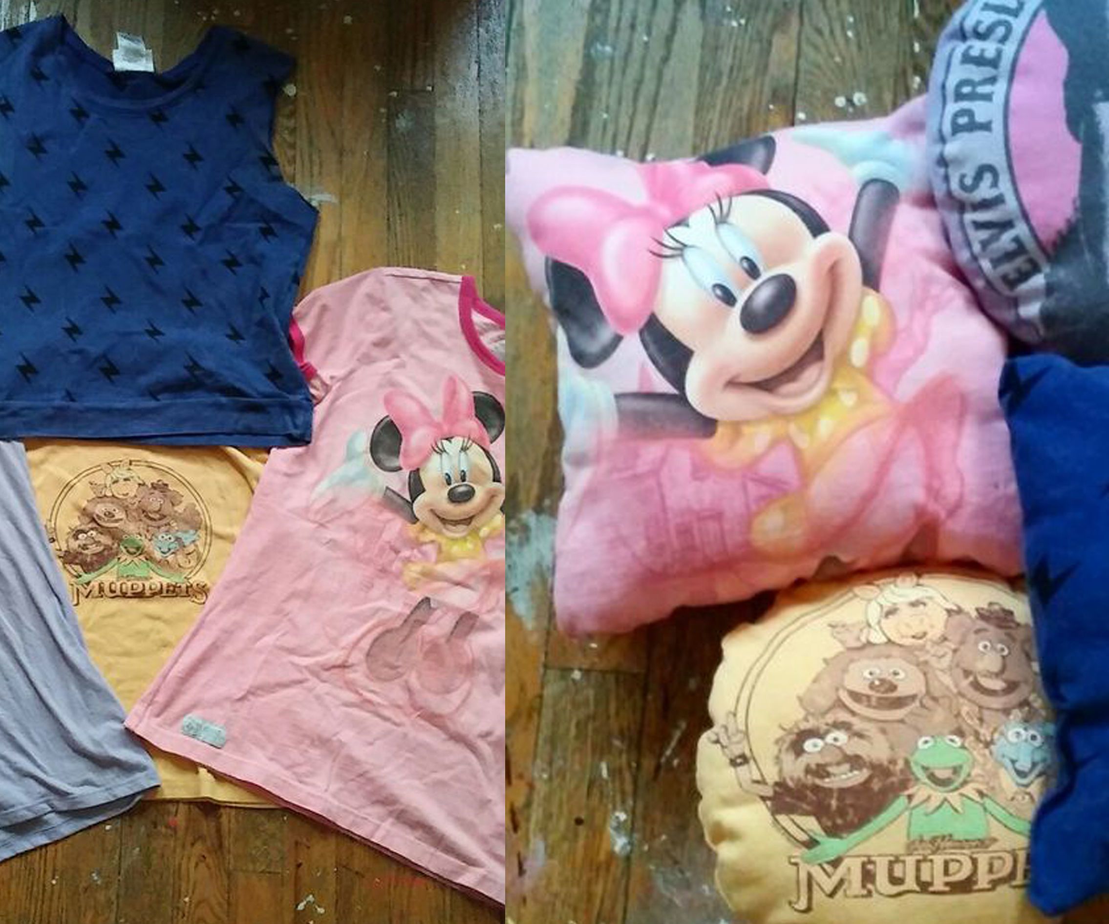 Mini T-Shirt Pillows