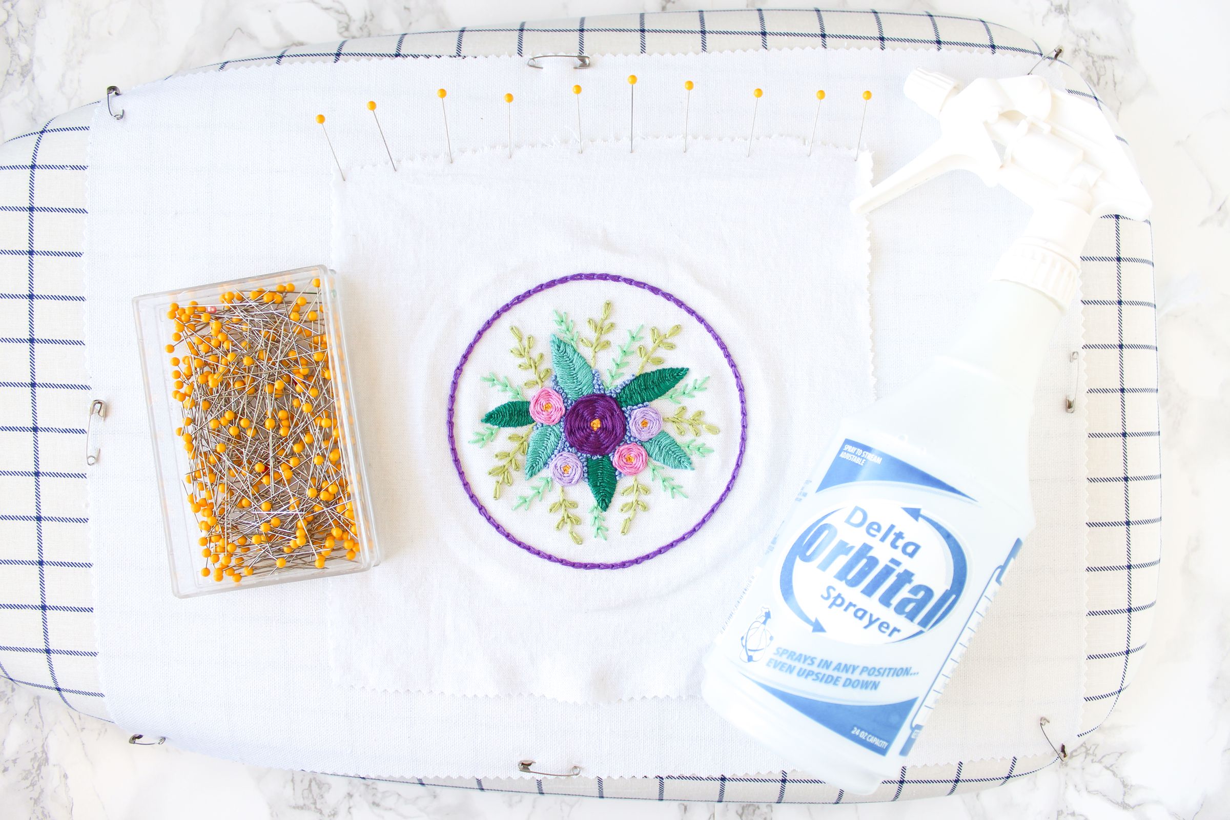 Washing, Drying and Blocking Embroidery 3 Steps Instructables