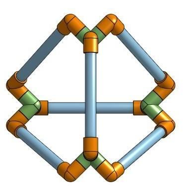 PVC Pipe Tetrahedron