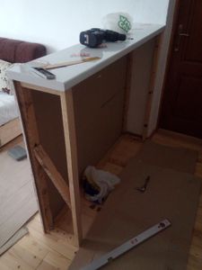 Cover Construction With Plasterboard