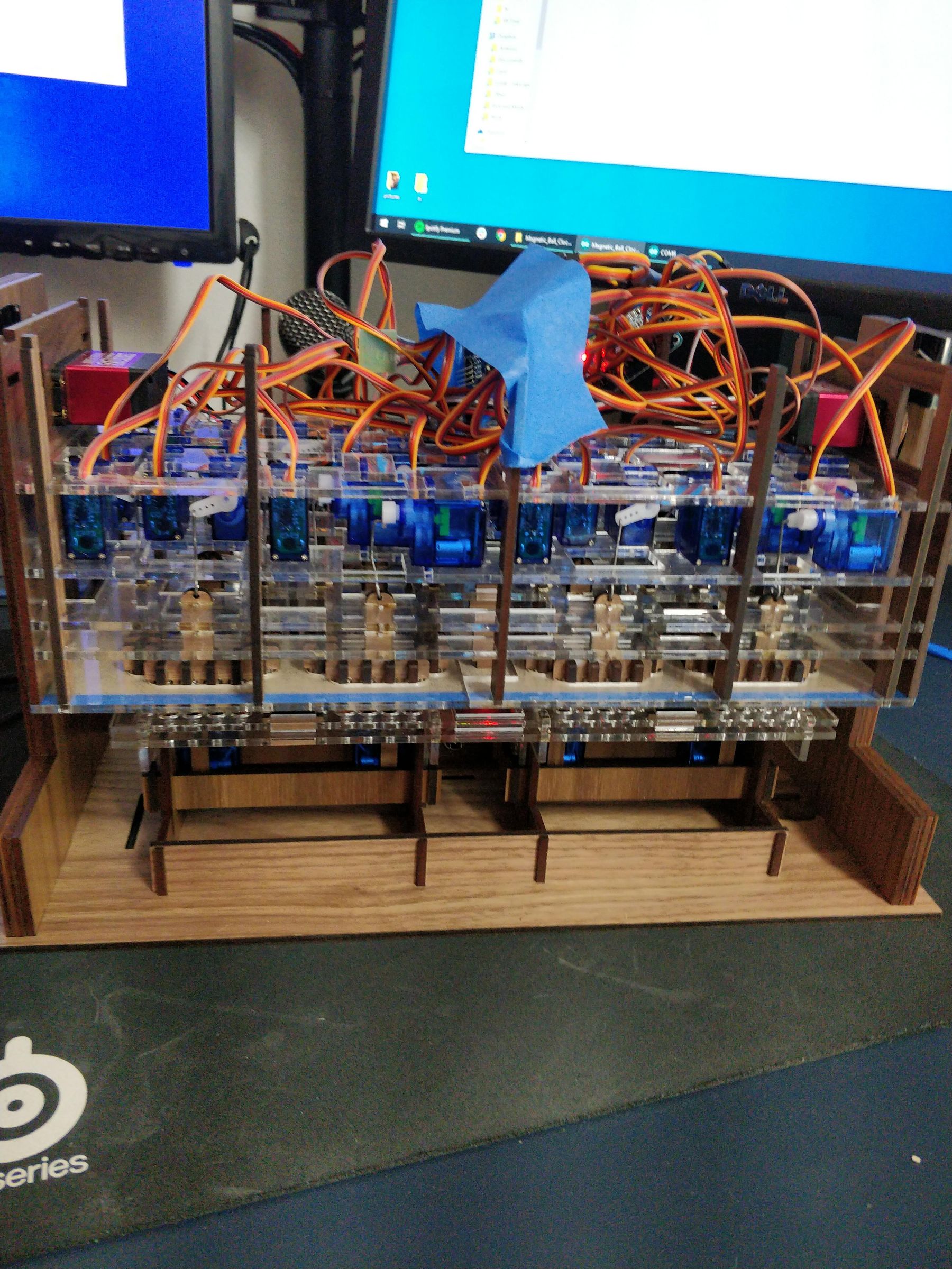 Mechanical-Digital Steel Ball Clock : 4 Steps (with Pictures ...