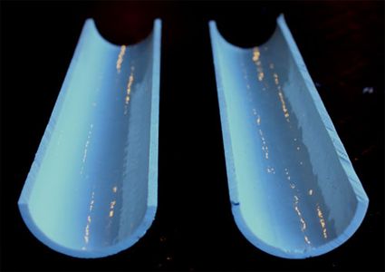 Divide the PVC Pipe in Halves