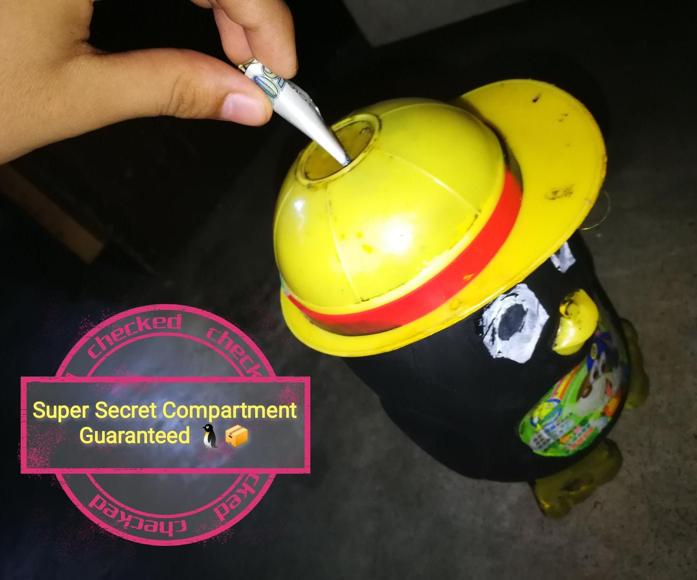 SSCG P:1 the Super Secret Penguin Piggy Bank Compartment Guaranteed 