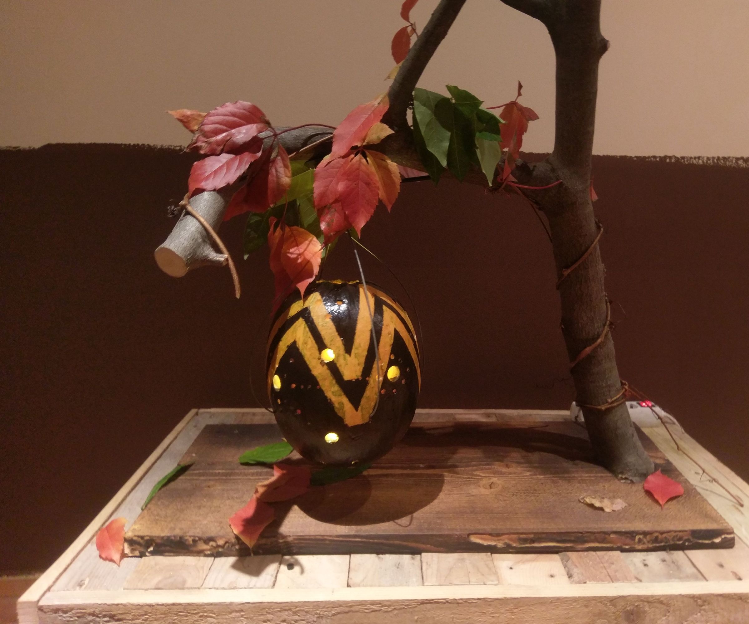 Rotating Pumpkin - Ambient Light