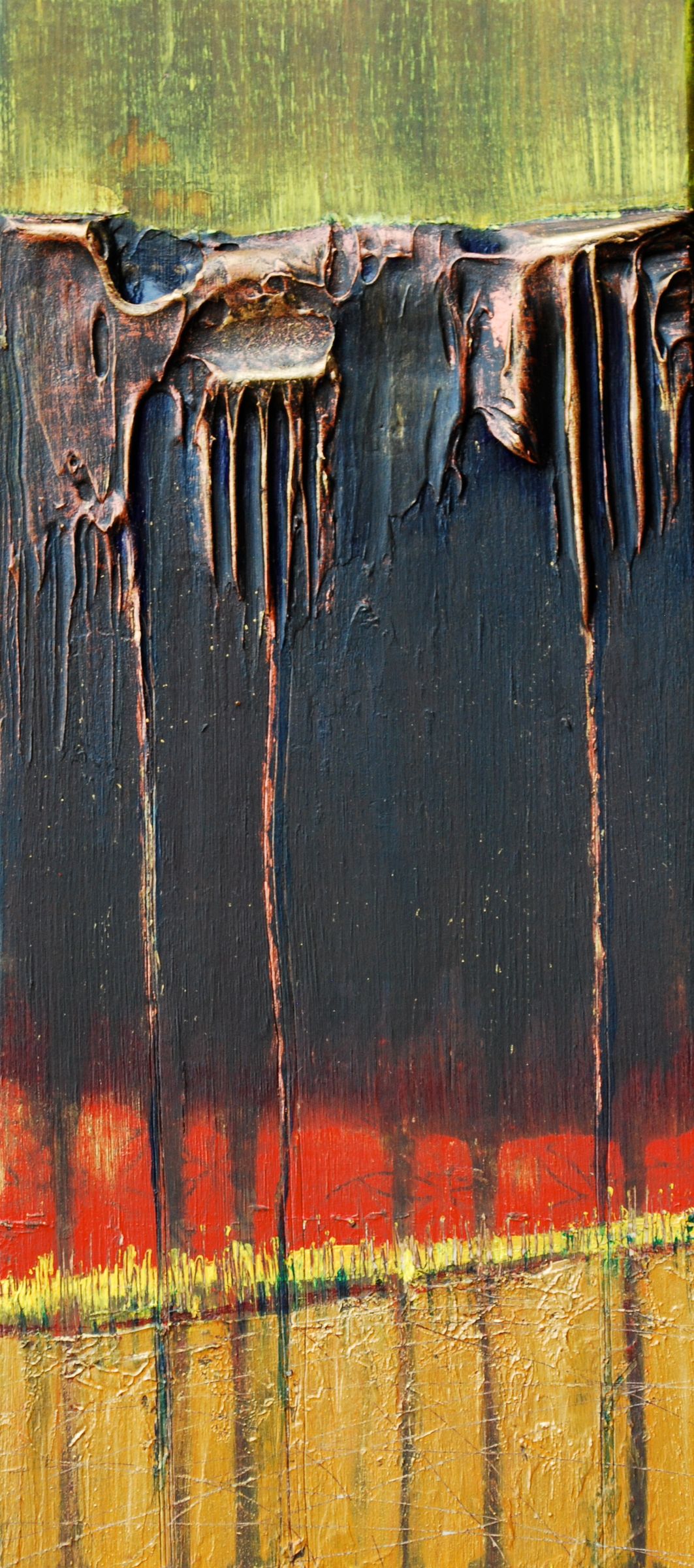 "Metalsmith" Acrylic on Wood Painting