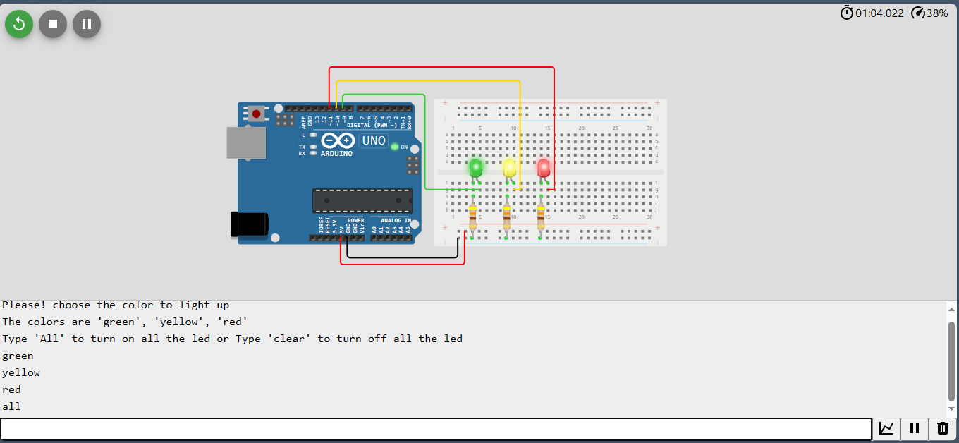 Arduino Based LED Color Selector With Serial Communications From the ...