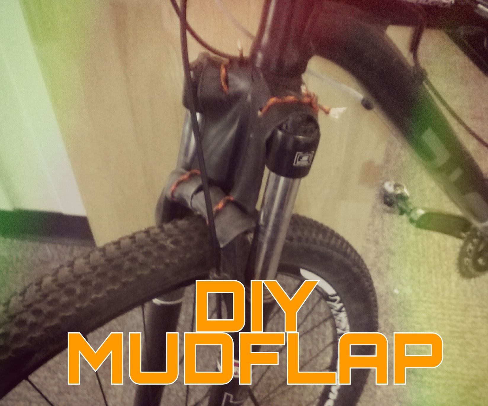 Build a Mud Flap for Your Bike