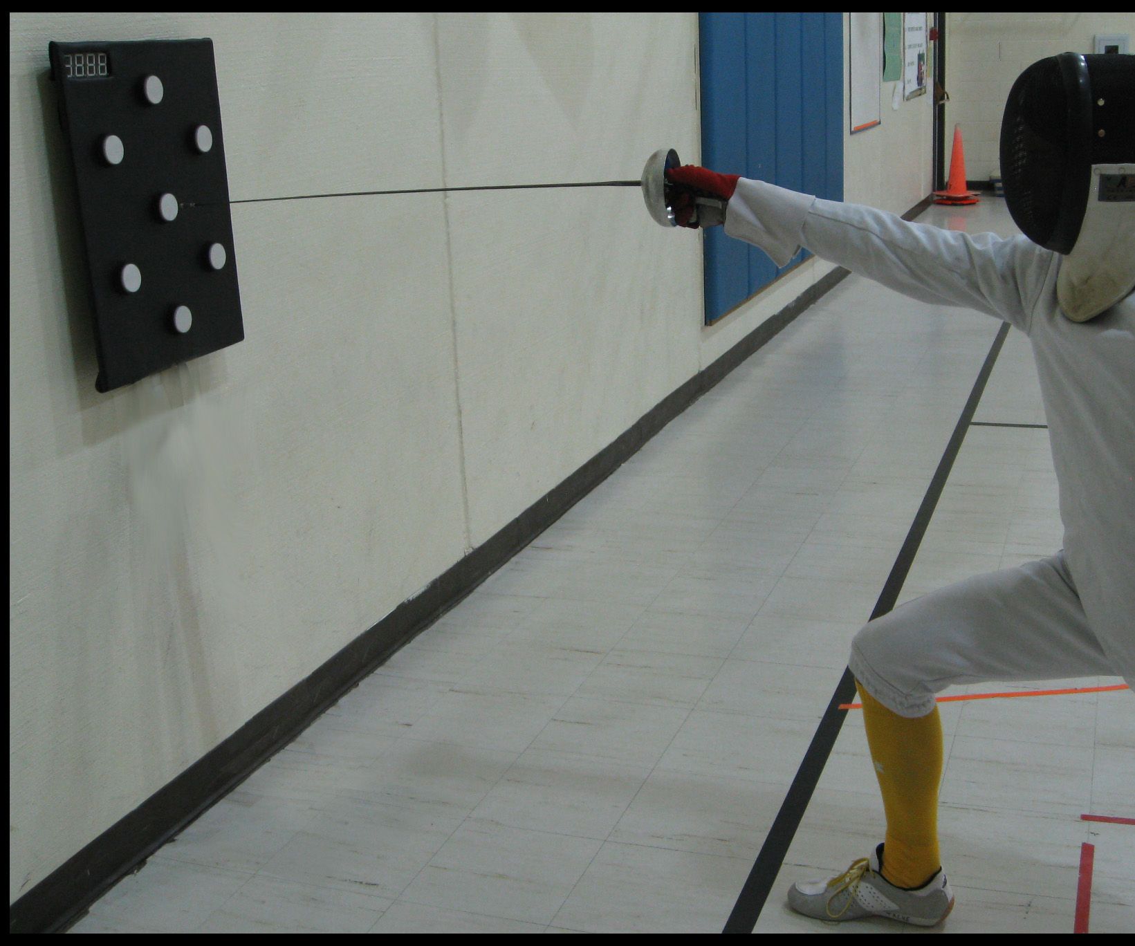 Electronic Fencing Target