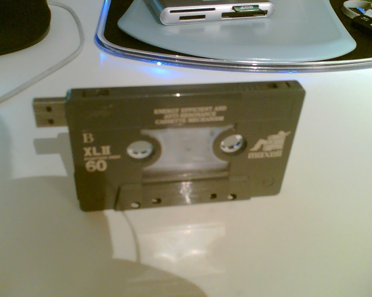 Flashdrive in Audio-Casette