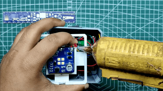 Adding LED Driver Assembly With Lower Body