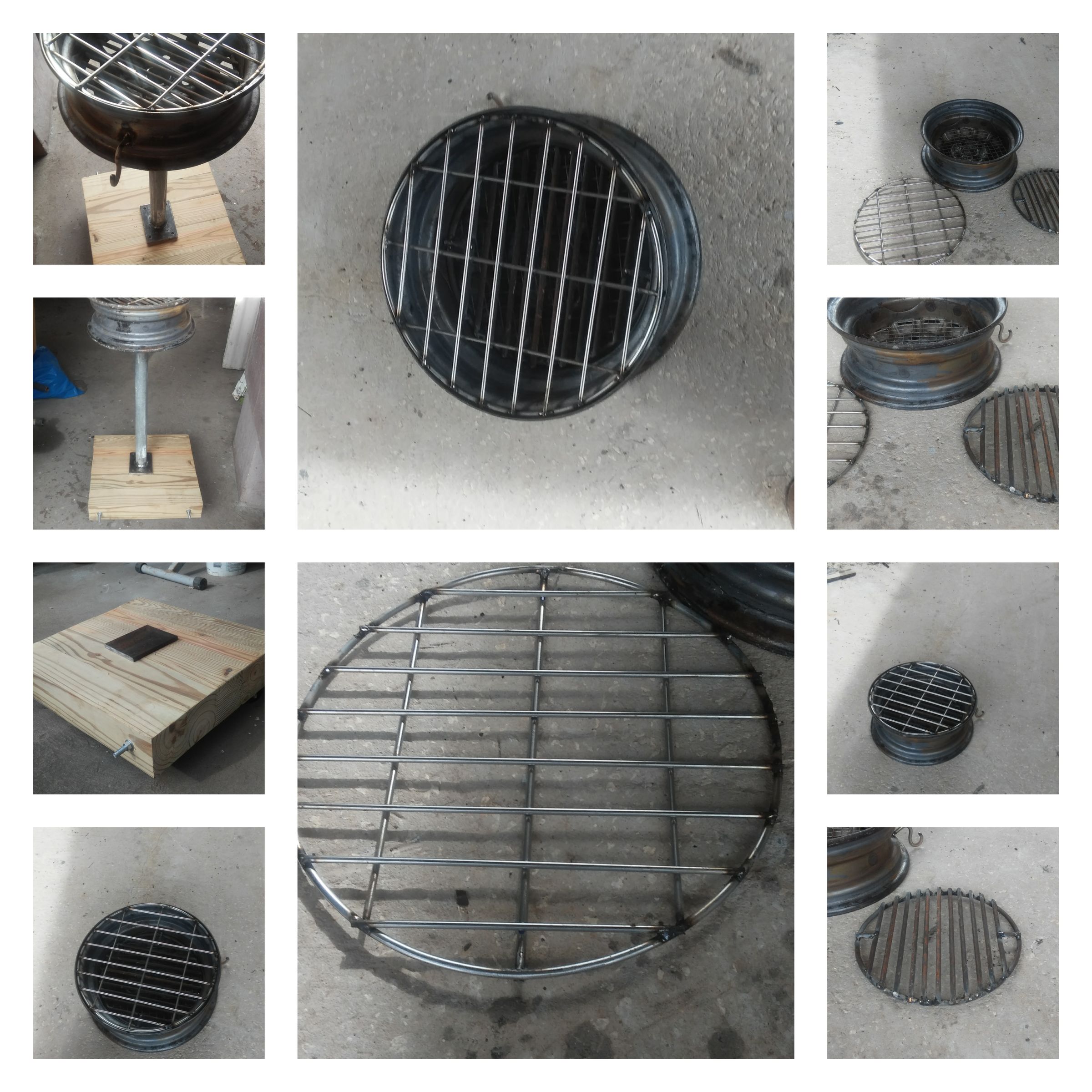Tire Rim Grill (No Welding) 6 Steps (with Pictures) Instructables