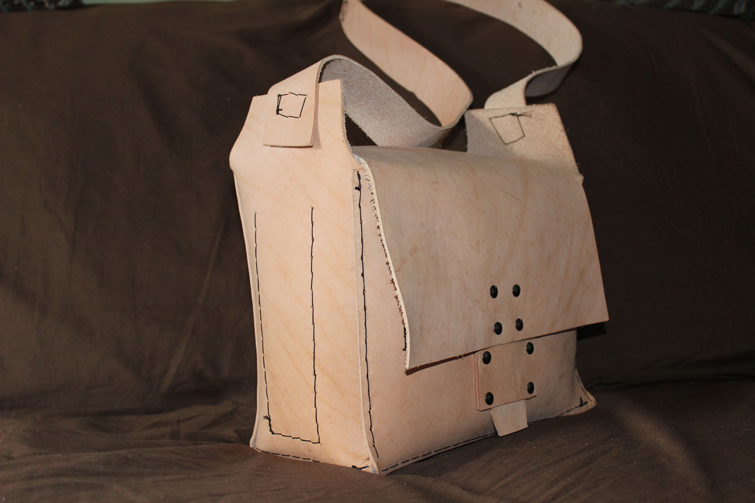 How to Make a Leather Possibles Bag for Your Modern Muzzle Loader 15