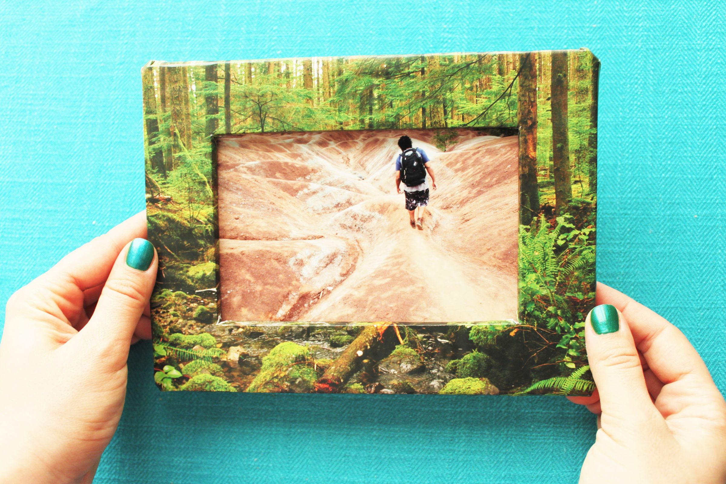 DIY PICTURE FRAME From Cardboard and Decorative Materials 14 Steps