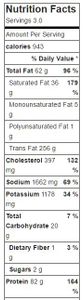 NUTRITION: