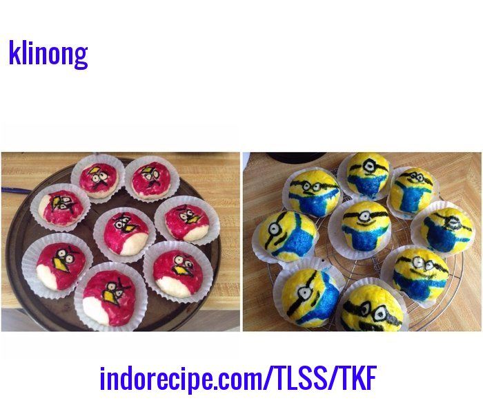 Minions/Angry Birds Steamed Buns