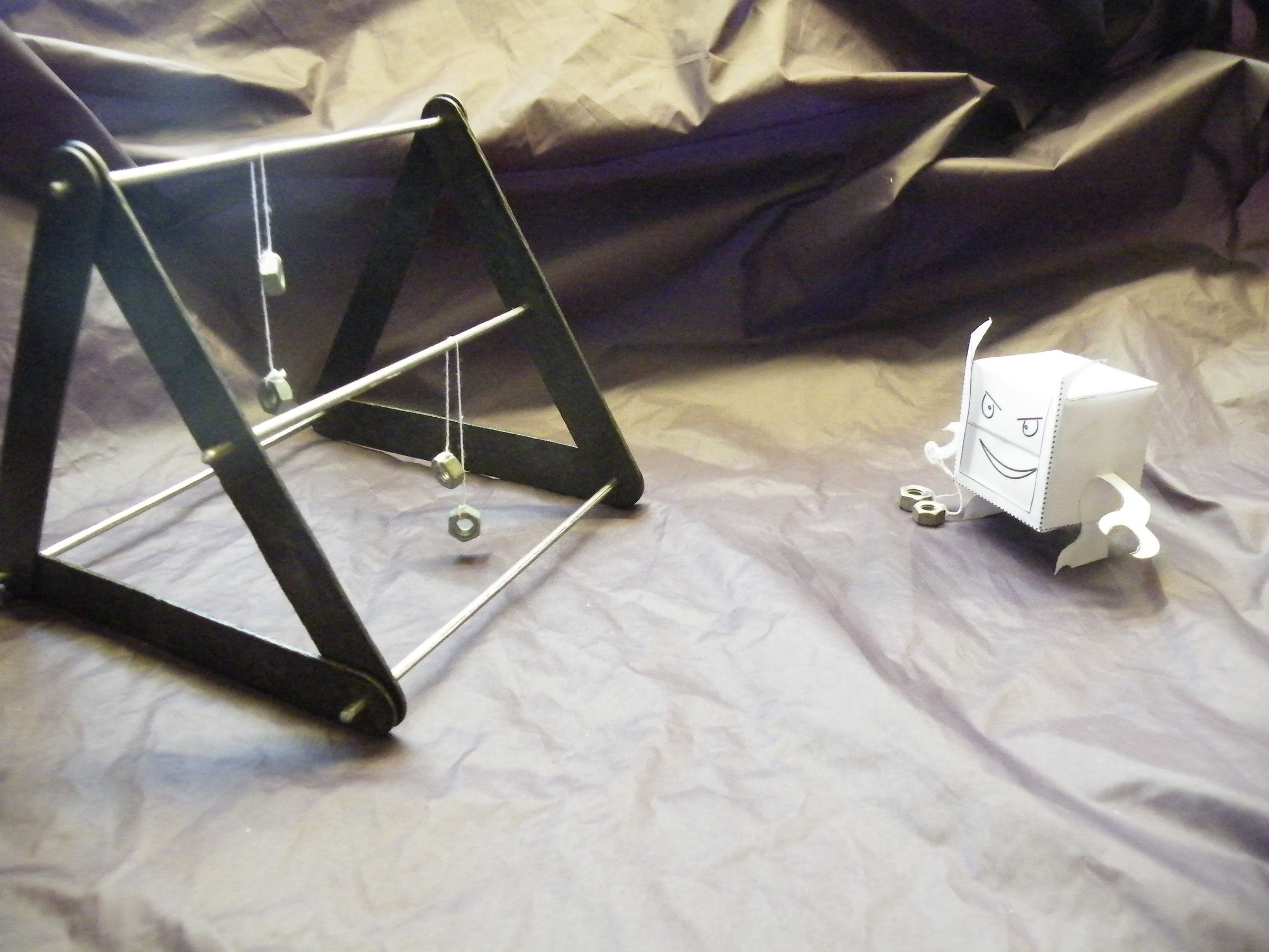 Make an Executive Desk-top Ladder Golf Set