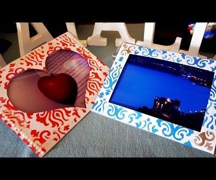 DIY CUSTOM PAPER FRAME 