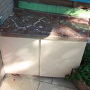 Polished Concrete Garden Kitchen