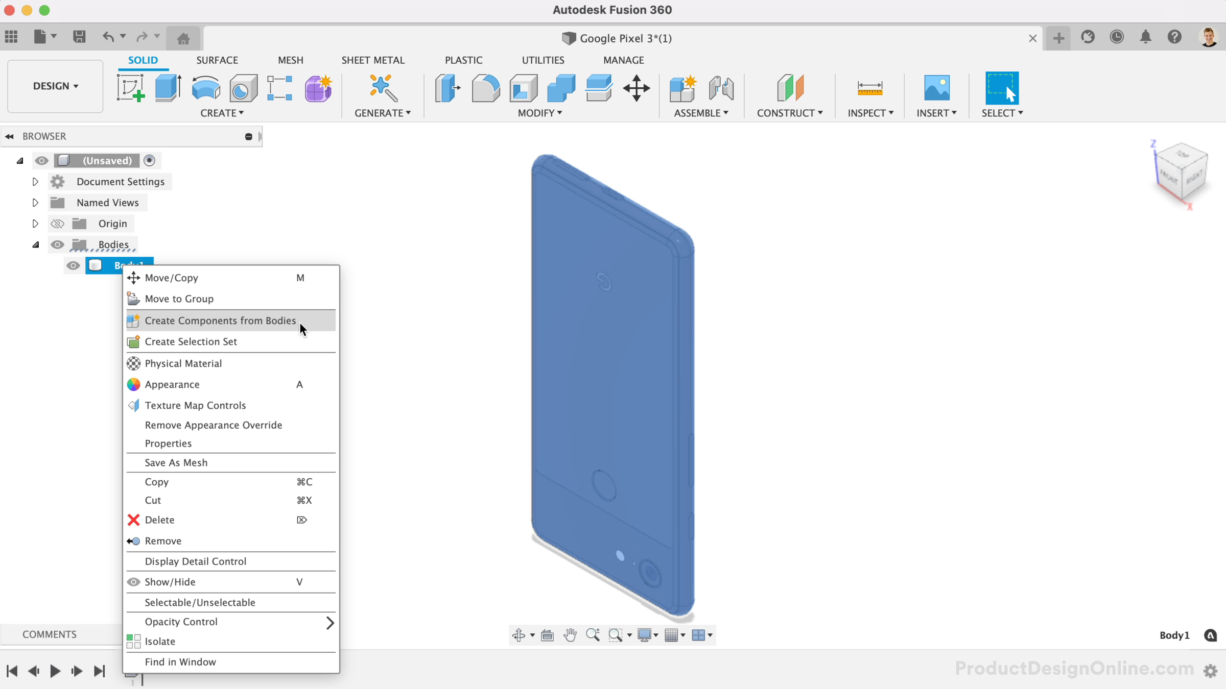 Design a Flexible 3D Printable Phone Case in Fusion 360 (2022) : 14 Steps  (with Pictures) - Instructables