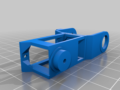 Designing the Robot Arm Parts for 3D Printing