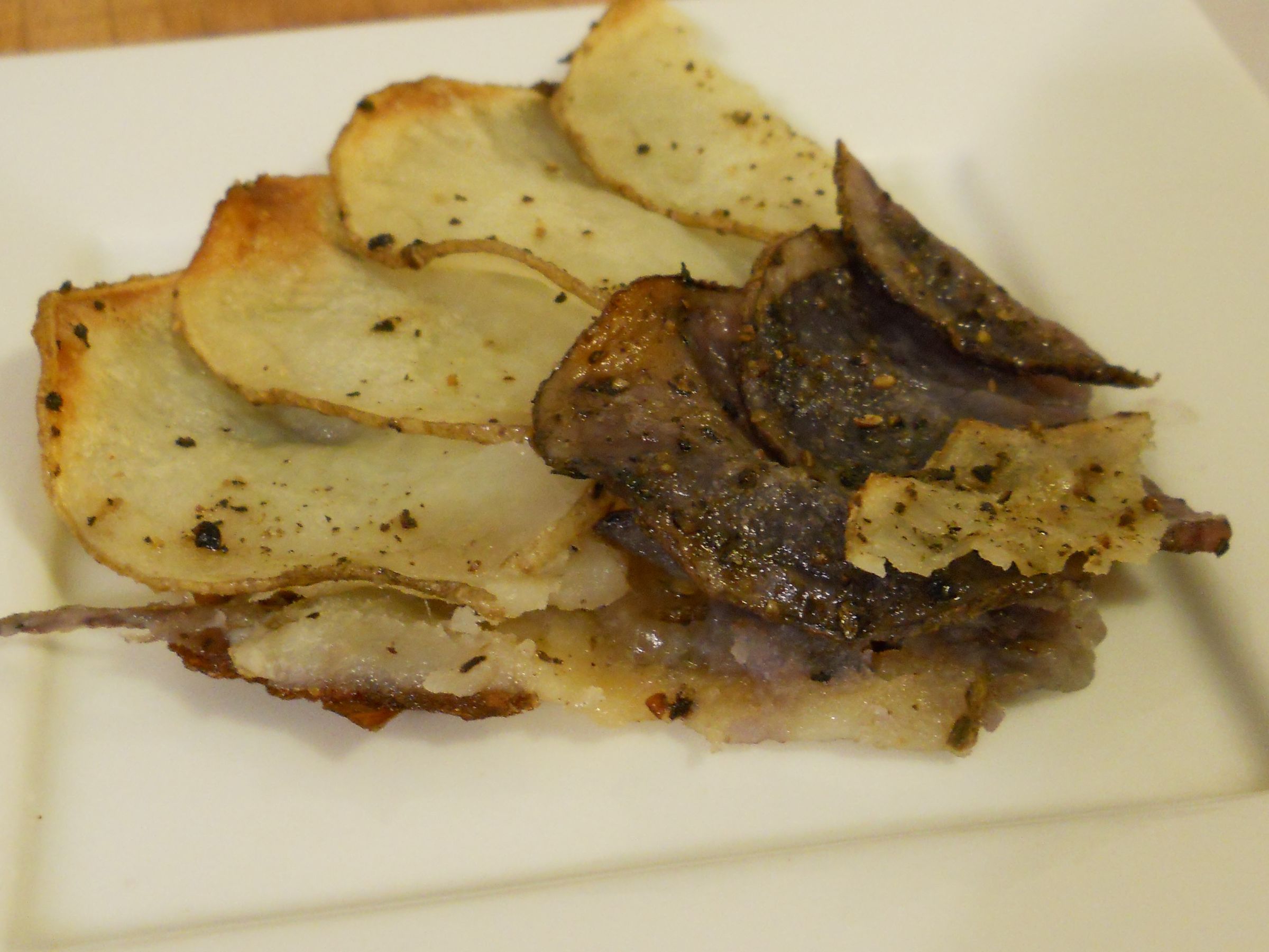 Purple Potato Galette