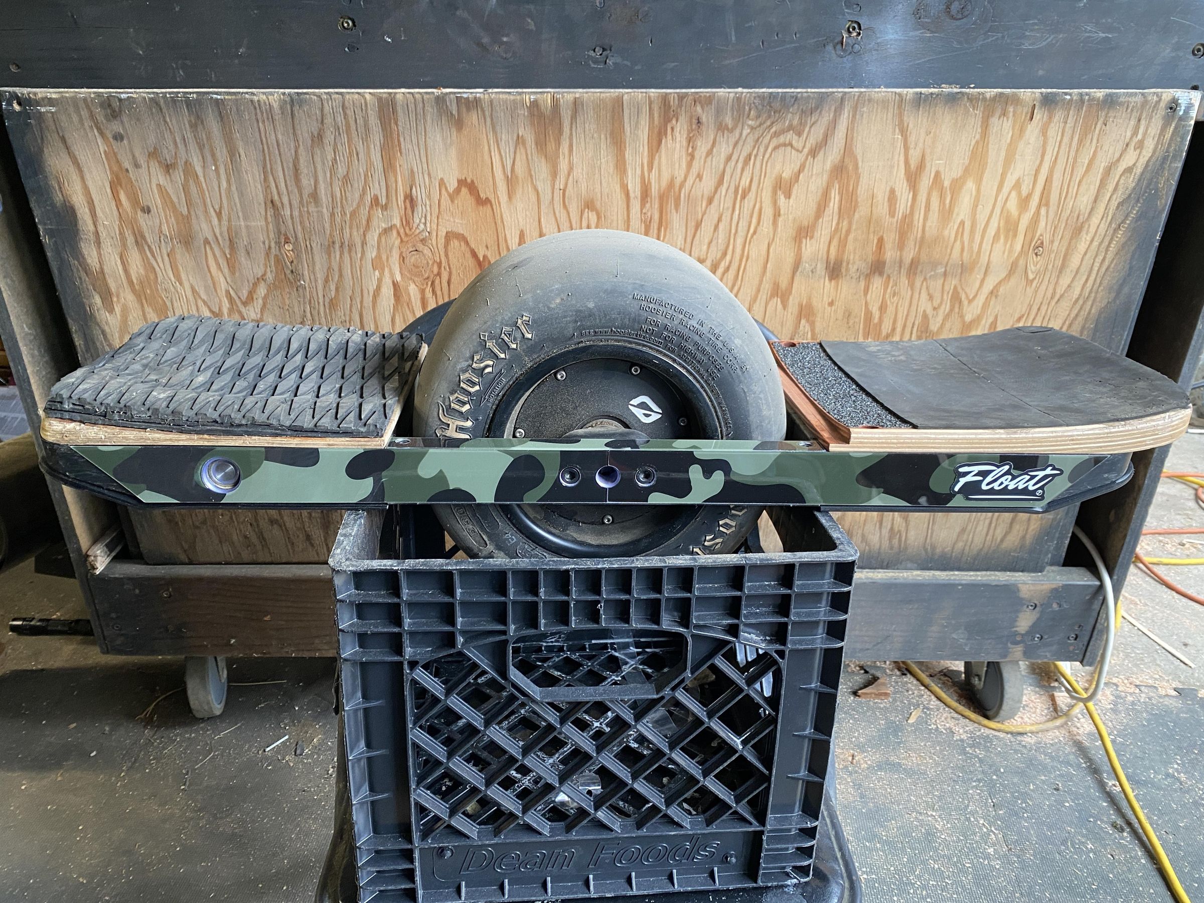 Font Concave Grip Overlay for the Onewheel