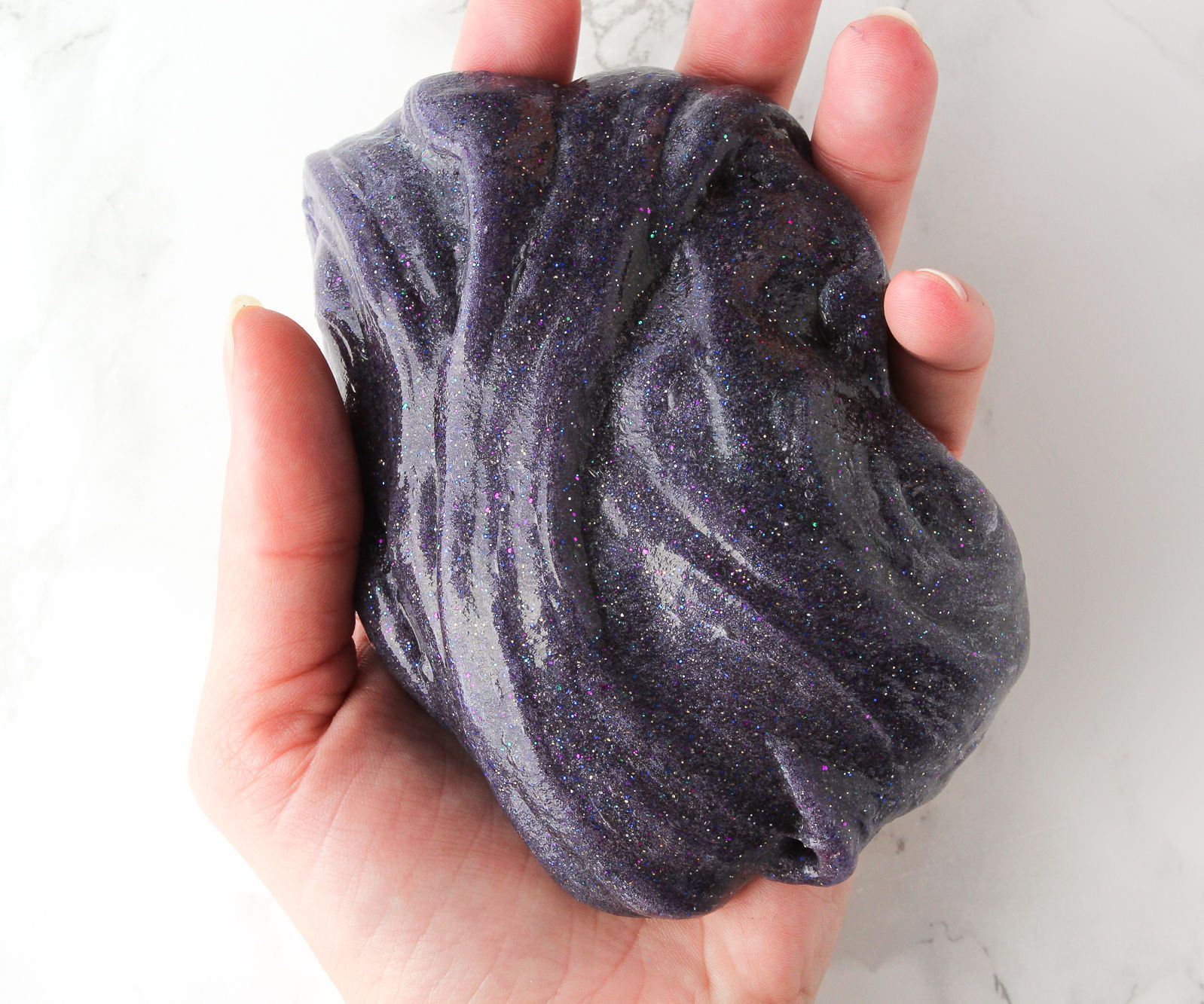 How to Make Galaxy Slime 
