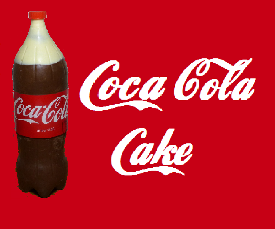 Coca Cola Chocolate Bottle Cake