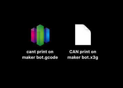 Gcode to X3g