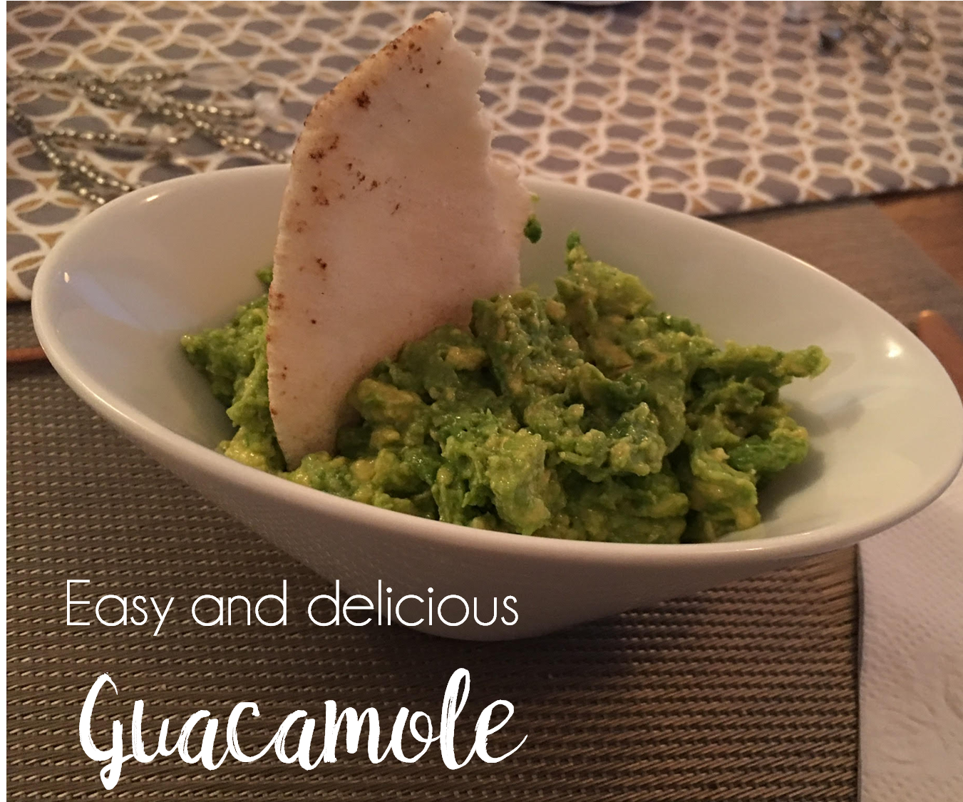 Easy and Delicious Guacamole