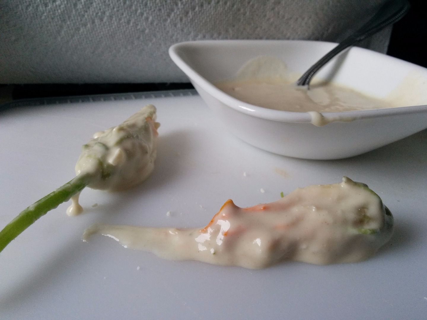 Fried Squash Blossoms Stuffed With Feta and Basil 4 Steps (with