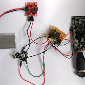 Connect the Battery and BT Dongle