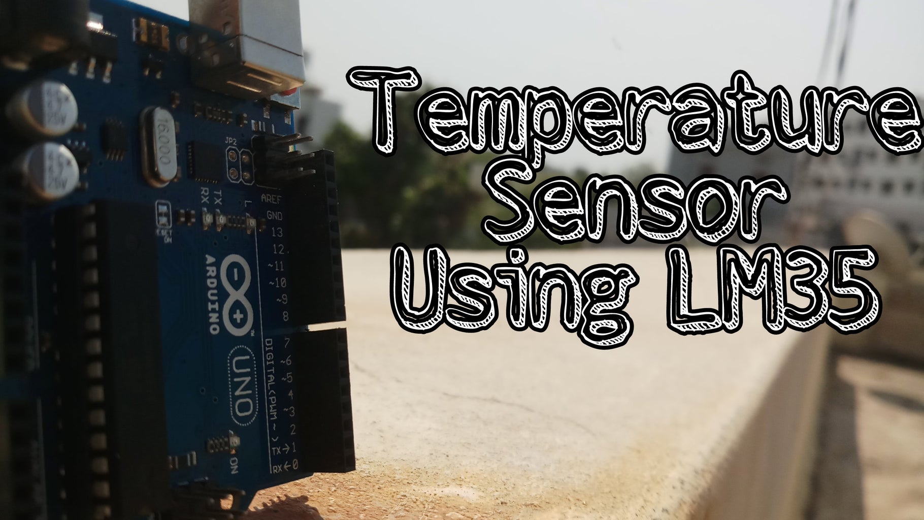 DIY Temperature Sensor Using Arduino and LM 35 Simple : 5 Steps ...