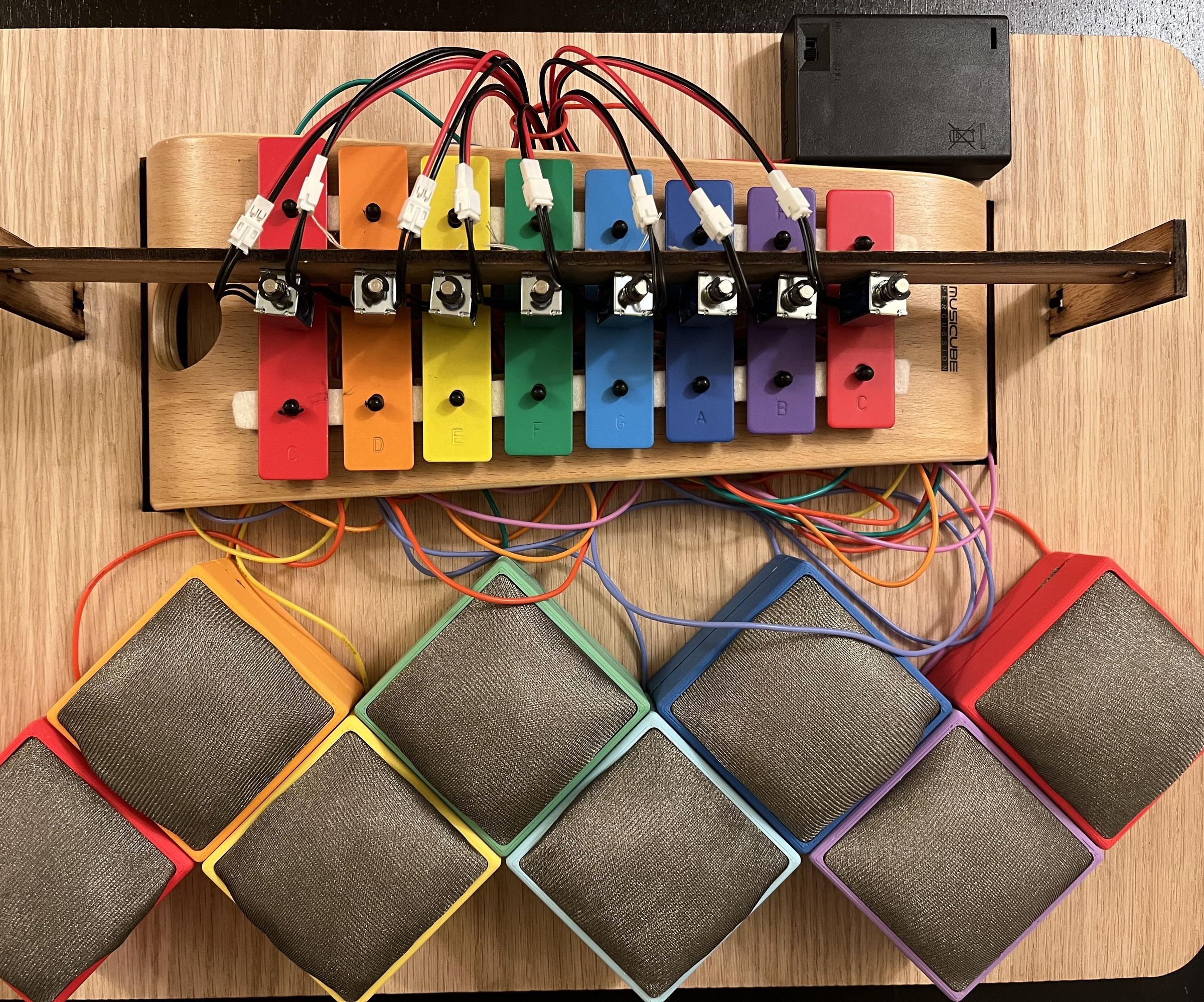Capacitive Touch Xylophone