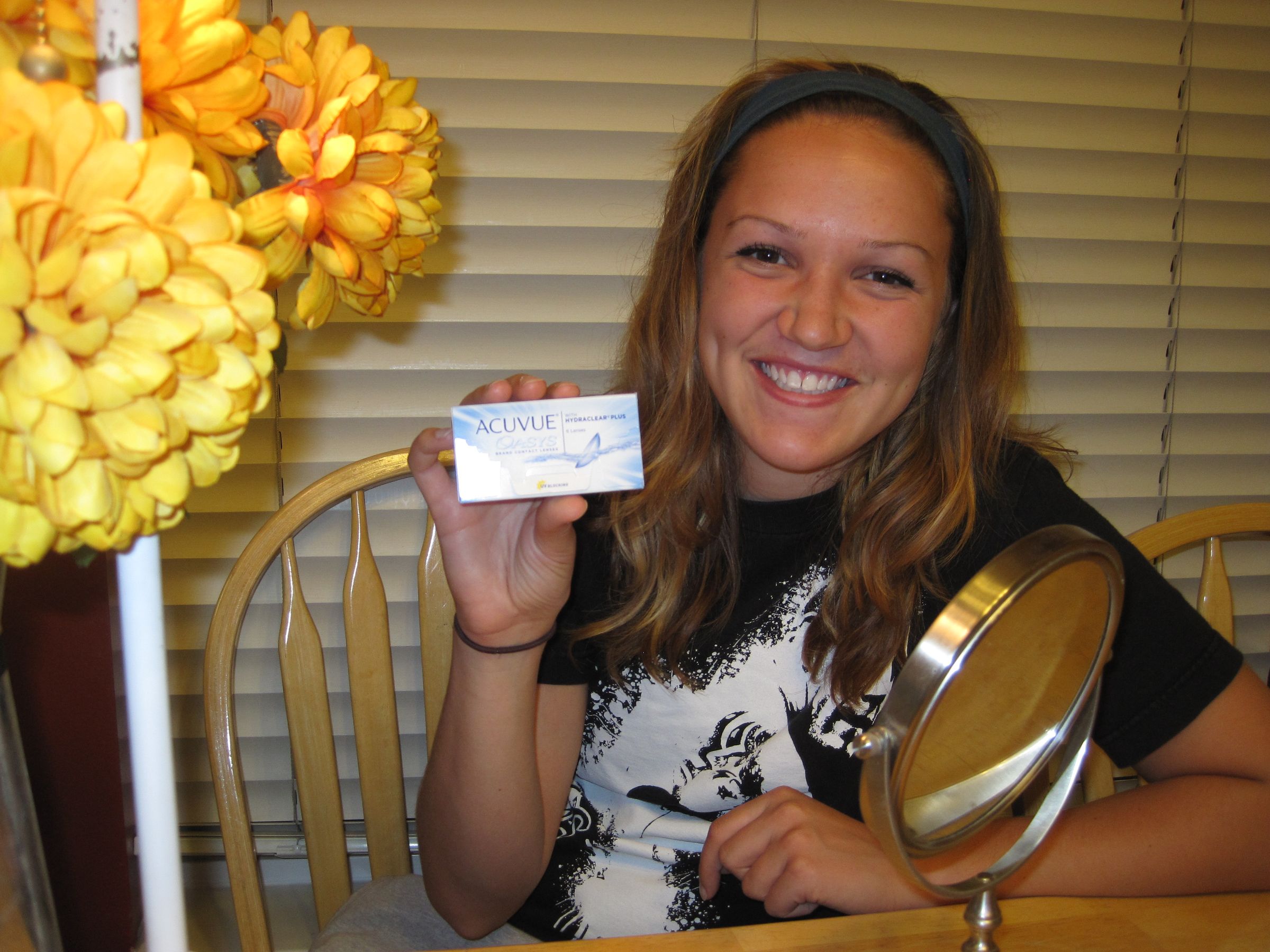 Inserting a Contact Lens