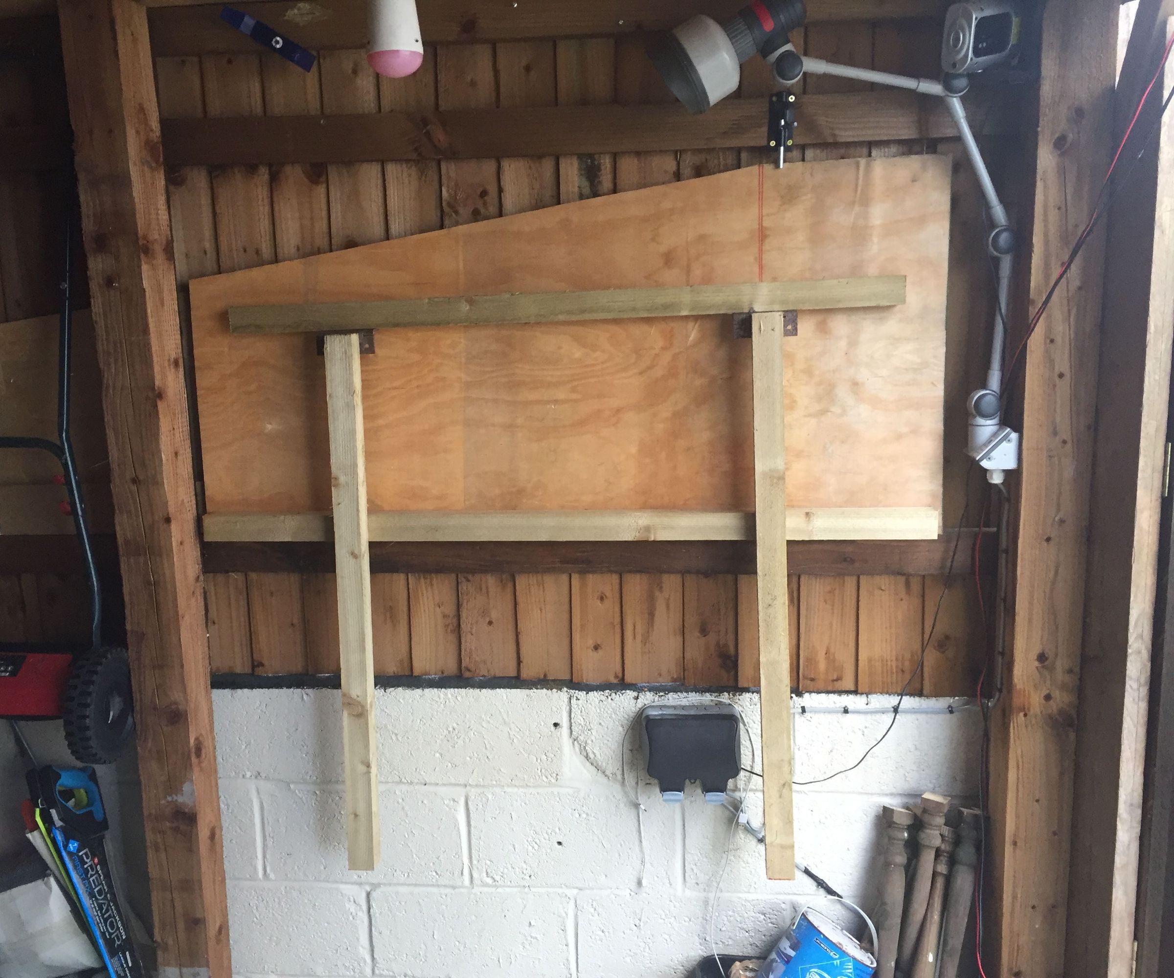 Folding Workshop Workbench! 折疊式工作臺!