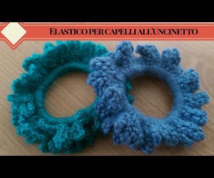 Crochet Hair Tie (Elastico Per Capelli All'uncinetto)