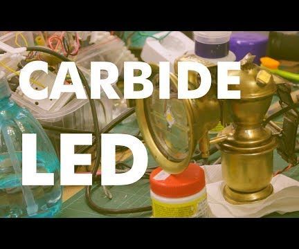 Carbide Lamp LED Retrofit for Rinoa Super-Genius
