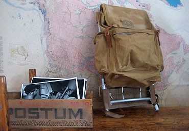 Laptop Case From 1960s Boy Scout Backpack