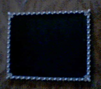 Picture Frame Re-purpose: Desk Top / Counter Top Message Board