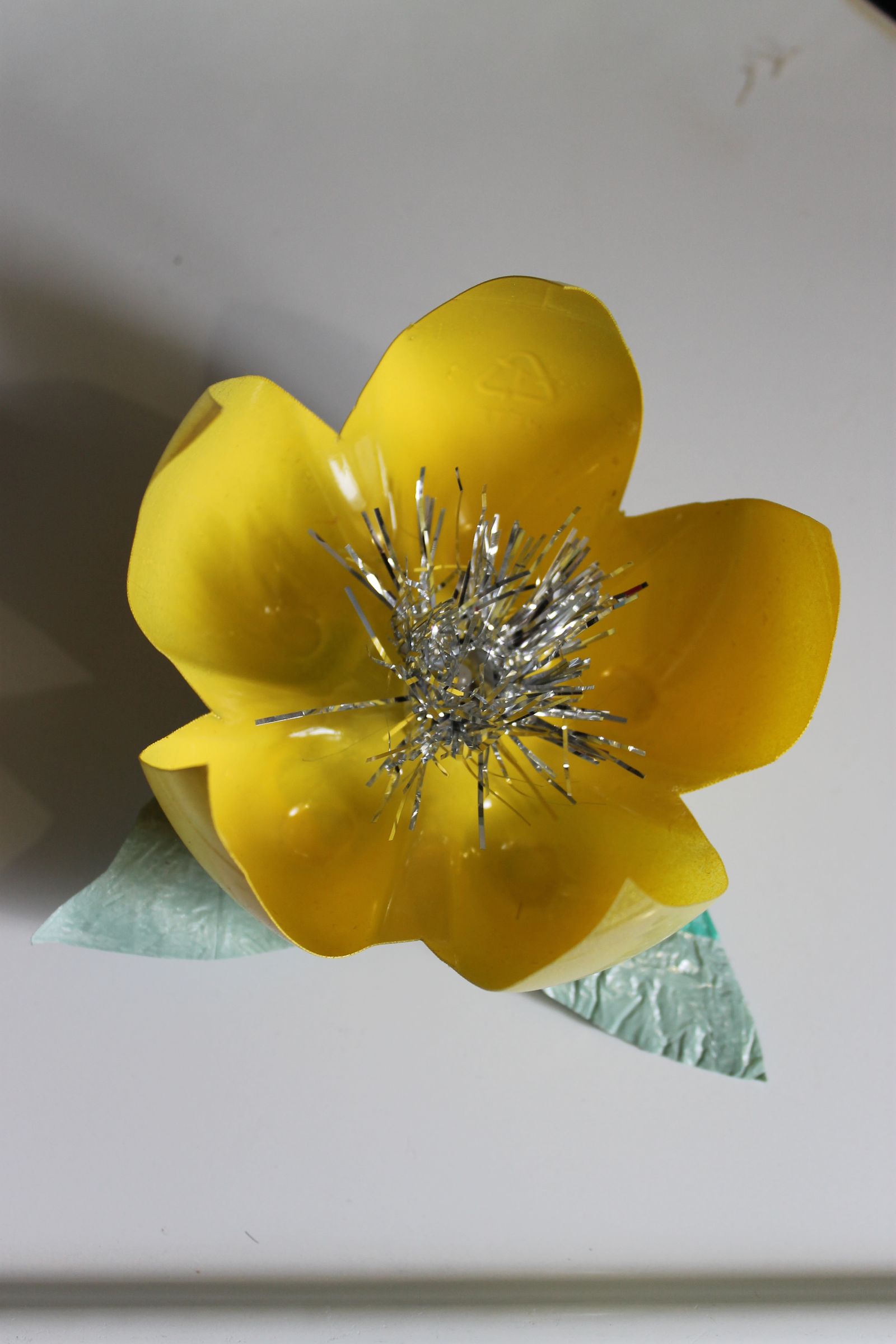 Upcycled Pop Bottle Corsage