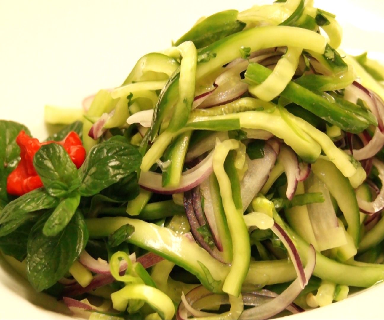 Spicy Cucumber Salad