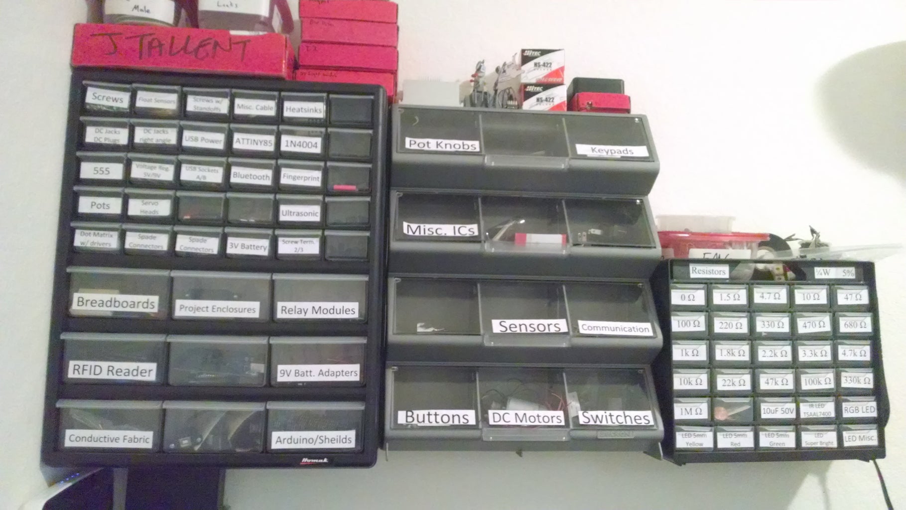 Parts Bin Labels : 3 Steps - Instructables