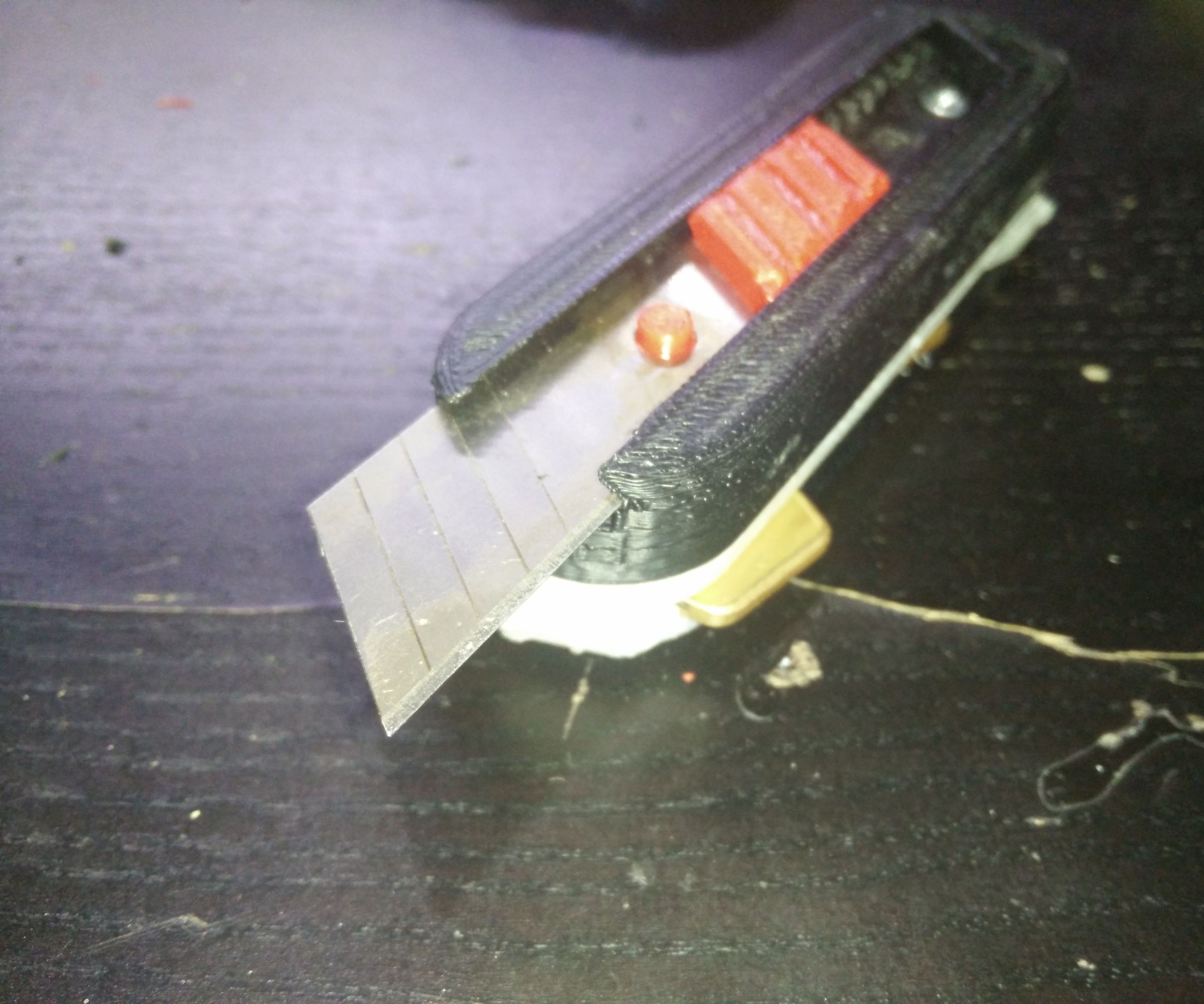 Swiss Army Knife Style Key Holder (w/ Knife, Sim Tool & Flashlight)