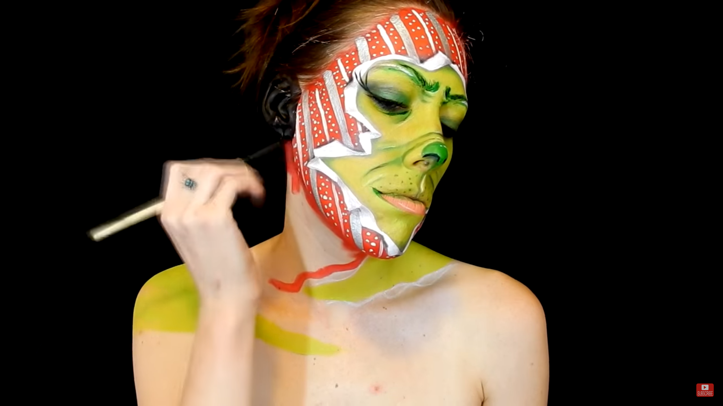 Body Painting Before And After