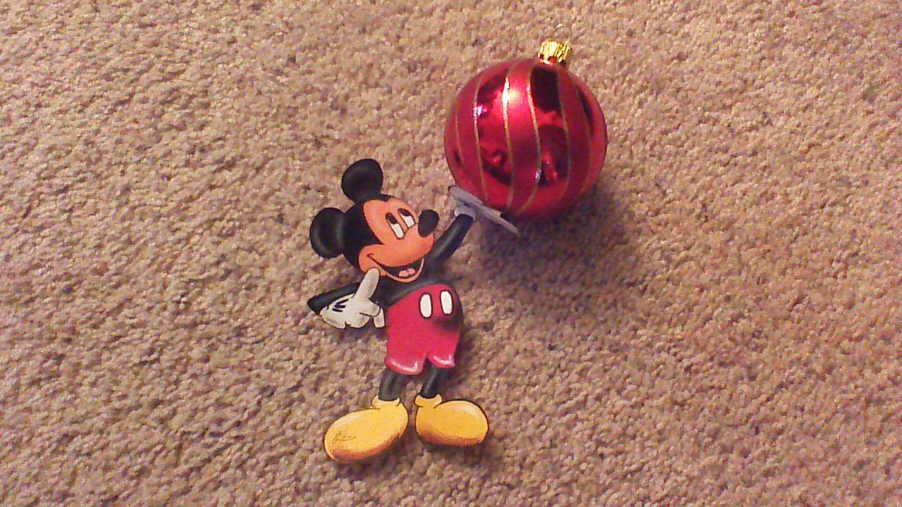 Drawn Mickey Mouse Ornament