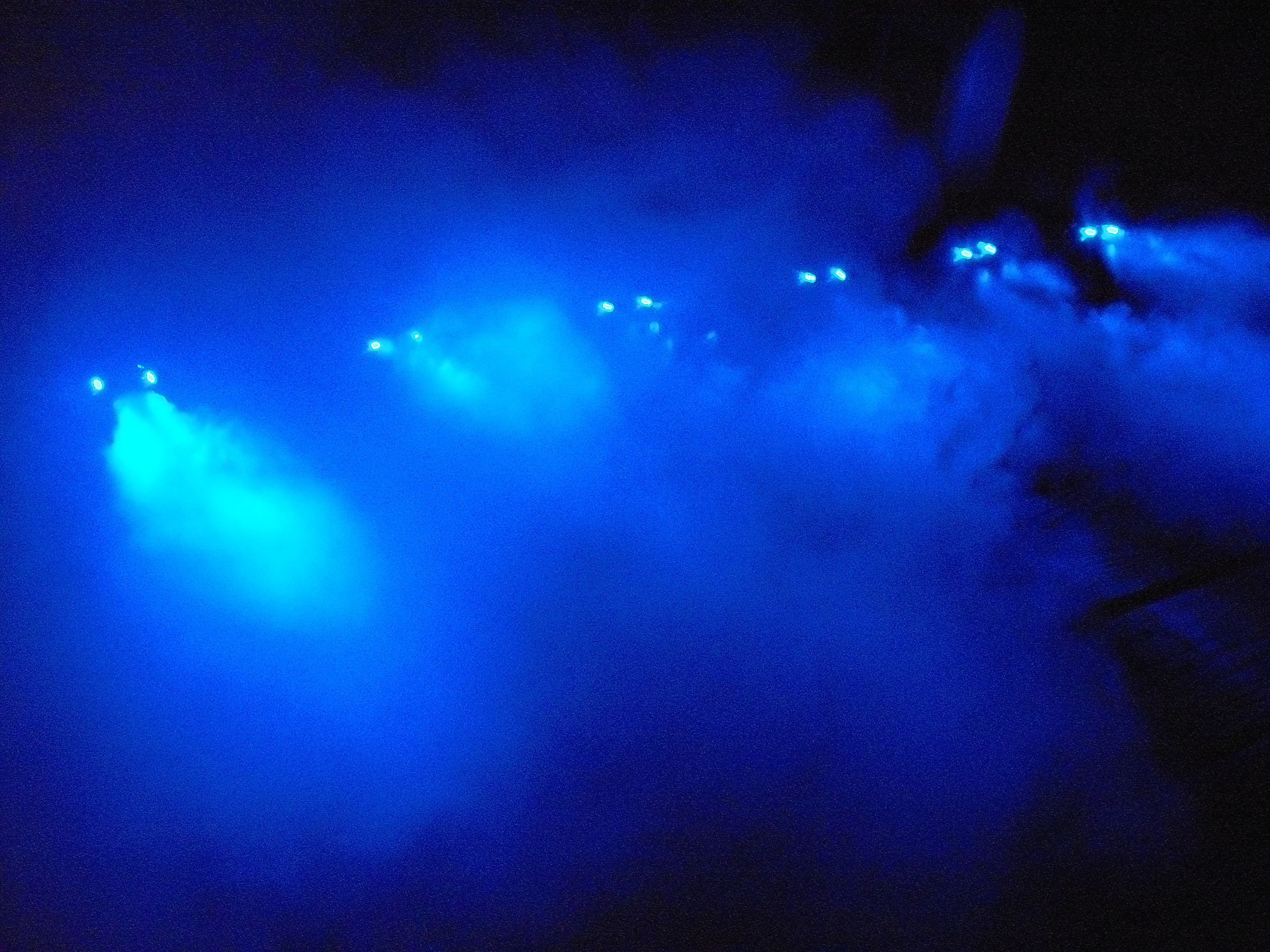 Multi-Color LED Fog Spreader